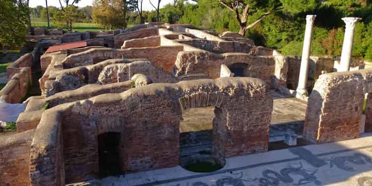 The Ruins of Ostia Antica