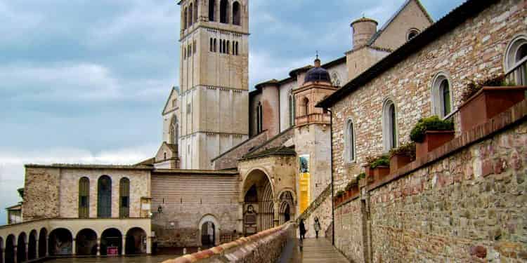 The Basilica of St. Francis in Assisi